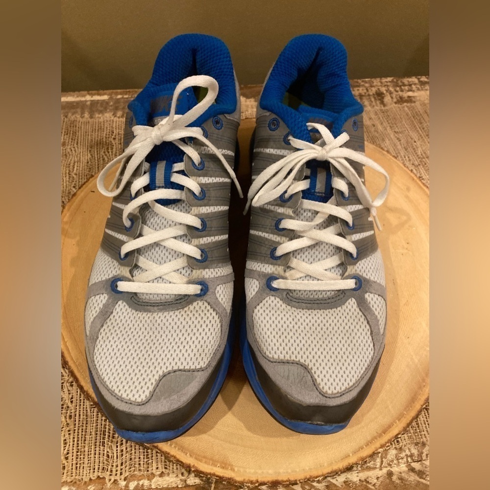 Nike Lunar Elite 2 Grey & Blue/white‎ 429784-10 MENS 10.5 - Picture 11 of 13